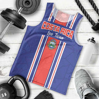 Custom Costa Rica Football Men Tank Top Vamos Ticos!