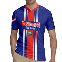 Custom Costa Rica Football Rugby Jersey Vamos Ticos!