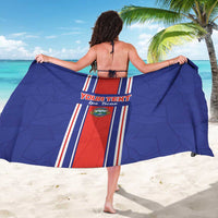 Custom Costa Rica Football Sarong Vamos Ticos!