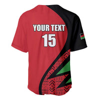 Custom Malawi Cricket Baseball Jersey Go Champions - Wonder Print Shop