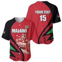 Custom Malawi Cricket Baseball Jersey Go Champions - Wonder Print Shop