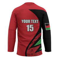 Custom Malawi Cricket Hockey Jersey Go Champions - Wonder Print Shop