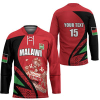 Custom Malawi Cricket Hockey Jersey Go Champions - Wonder Print Shop
