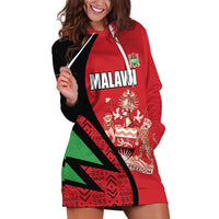 Custom Malawi Cricket Hoodie Dress Go Champions - Wonder Print Shop