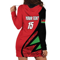 Custom Malawi Cricket Hoodie Dress Go Champions - Wonder Print Shop