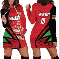Custom Malawi Cricket Hoodie Dress Go Champions - Wonder Print Shop