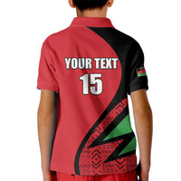 Custom Malawi Cricket Kid Polo Shirt Go Champions - Wonder Print Shop