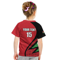 Custom Malawi Cricket Kid T Shirt Go Champions - Wonder Print Shop
