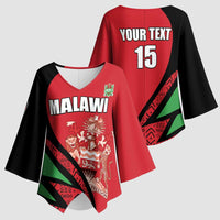 Custom Malawi Cricket Kimono Sleeve Blouse Go Champions - Wonder Print Shop