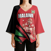 Custom Malawi Cricket Kimono Sleeve Blouse Go Champions - Wonder Print Shop
