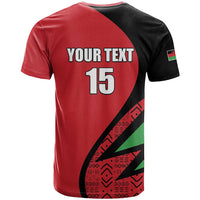 Custom Malawi Cricket T Shirt Go Champions - Wonder Print Shop