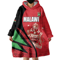 Custom Malawi Cricket Wearable Blanket Hoodie Go Champions - Wonder Print Shop