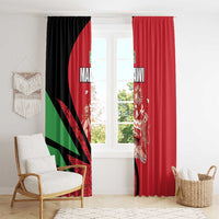 Malawi Cricket Window Curtain Go Champions - Wonder Print Shop