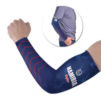 Custom Namibia Cricket Arm Sleeves Go Eagles Go - Wonder Print Shop