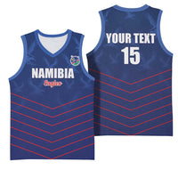 Custom Namibia Cricket Basketball Jersey Go Eagles Go - Wonder Print Shop