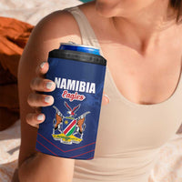 Custom Namibia Cricket 4 in 1 Can Cooler Tumbler Go Eagles Go - Wonder Print Shop