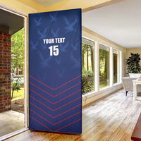 Custom Namibia Cricket Door Cover Go Eagles Go - Wonder Print Shop