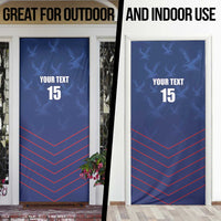 Custom Namibia Cricket Door Cover Go Eagles Go - Wonder Print Shop