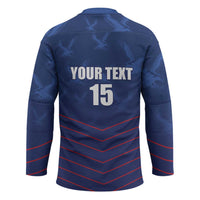 Custom Namibia Cricket Hockey Jersey Go Eagles Go - Wonder Print Shop