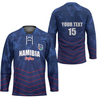 Custom Namibia Cricket Hockey Jersey Go Eagles Go - Wonder Print Shop