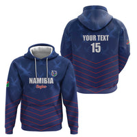 Custom Namibia Cricket Hoodie Go Eagles Go - Wonder Print Shop