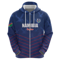 Custom Namibia Cricket Hoodie Go Eagles Go - Wonder Print Shop