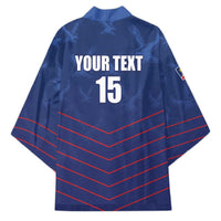 Custom Namibia Cricket Kimono Go Eagles Go - Wonder Print Shop