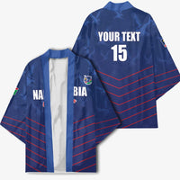 Custom Namibia Cricket Kimono Go Eagles Go - Wonder Print Shop