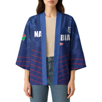 Custom Namibia Cricket Kimono Go Eagles Go - Wonder Print Shop