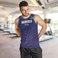 Custom Namibia Cricket Men Tank Top Go Eagles Go - Wonder Print Shop