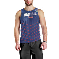 Custom Namibia Cricket Men Tank Top Go Eagles Go - Wonder Print Shop