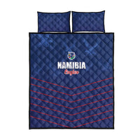 Namibia Cricket Quilt Bed Set Go Eagles Go - Wonder Print Shop