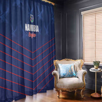 Namibia Cricket Window Curtain Go Eagles Go - Wonder Print Shop
