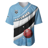 Custom Botswana Cricket Baseball Jersey Go Baggy Blues - Wonder Print Shop