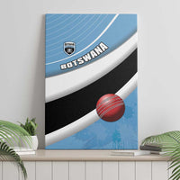 Botswana Cricket Canvas Wall Art Go Baggy Blues - Wonder Print Shop
