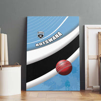 Botswana Cricket Canvas Wall Art Go Baggy Blues - Wonder Print Shop