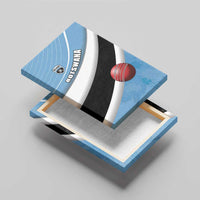 Botswana Cricket Canvas Wall Art Go Baggy Blues - Wonder Print Shop