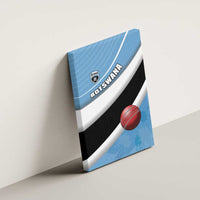 Botswana Cricket Canvas Wall Art Go Baggy Blues - Wonder Print Shop