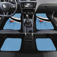 Botswana Cricket Car Mats Go Baggy Blues - Wonder Print Shop