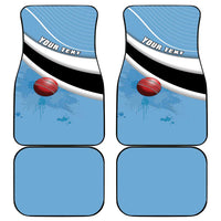 Botswana Cricket Car Mats Go Baggy Blues - Wonder Print Shop