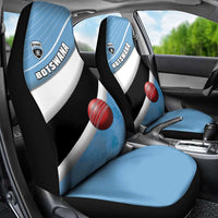 Botswana Cricket Car Seat Cover Go Baggy Blues - Wonder Print Shop