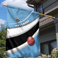 Botswana Cricket Garden Flag Go Baggy Blues - Wonder Print Shop