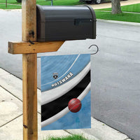Botswana Cricket Garden Flag Go Baggy Blues - Wonder Print Shop