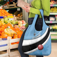 Botswana Cricket Grocery Bag Go Baggy Blues - Wonder Print Shop