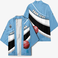 Custom Botswana Cricket Kimono Go Baggy Blues - Wonder Print Shop