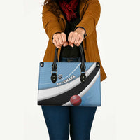 Botswana Cricket Leather Bag Go Baggy Blues - Wonder Print Shop