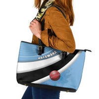 Botswana Cricket Leather Tote Bag Go Baggy Blues - Wonder Print Shop