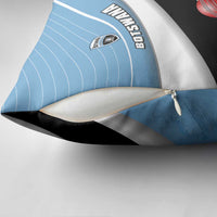 Botswana Cricket Pillow Cover Go Baggy Blues - Wonder Print Shop