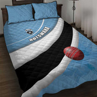 Botswana Cricket Quilt Bed Set Go Baggy Blues - Wonder Print Shop