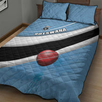 Botswana Cricket Quilt Bed Set Go Baggy Blues - Wonder Print Shop
